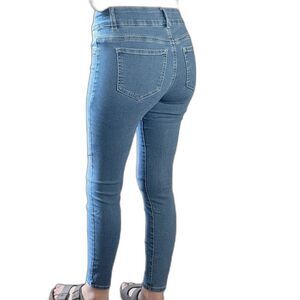 Wallflower Womens Light Blue Juniors Size 5 Skinny Jeans Denim Stretch Jeggings